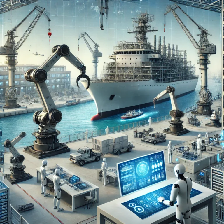 industrial automation in shipbuilding