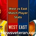 west vs east match player stats