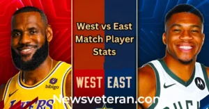 west vs east match player stats