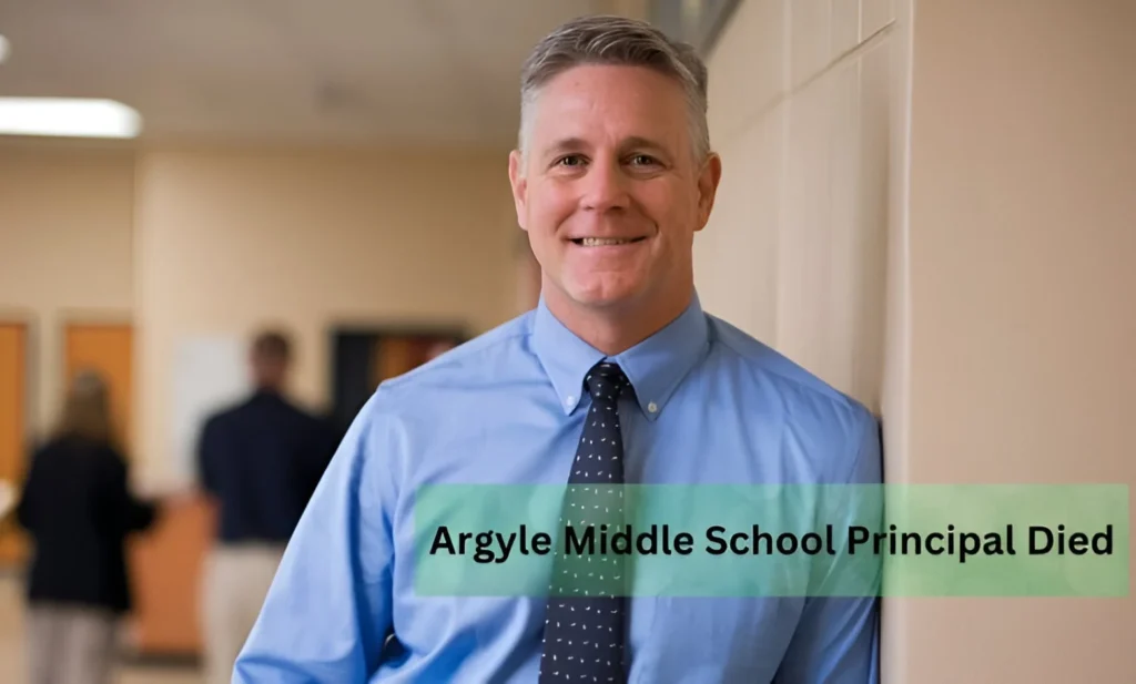 argyle middle school principal dies